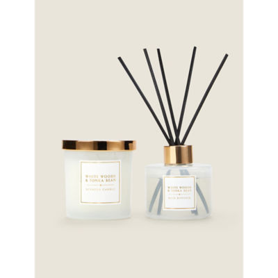 George Home Classic White Woods and Tonka Bean Giftset