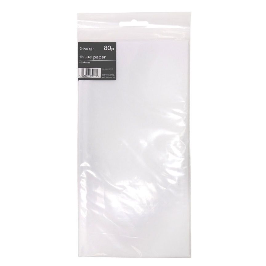 George Home Plain White Tissue Paper GOODS ASDA   