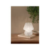 George Home white mushroom table lamp, UK version