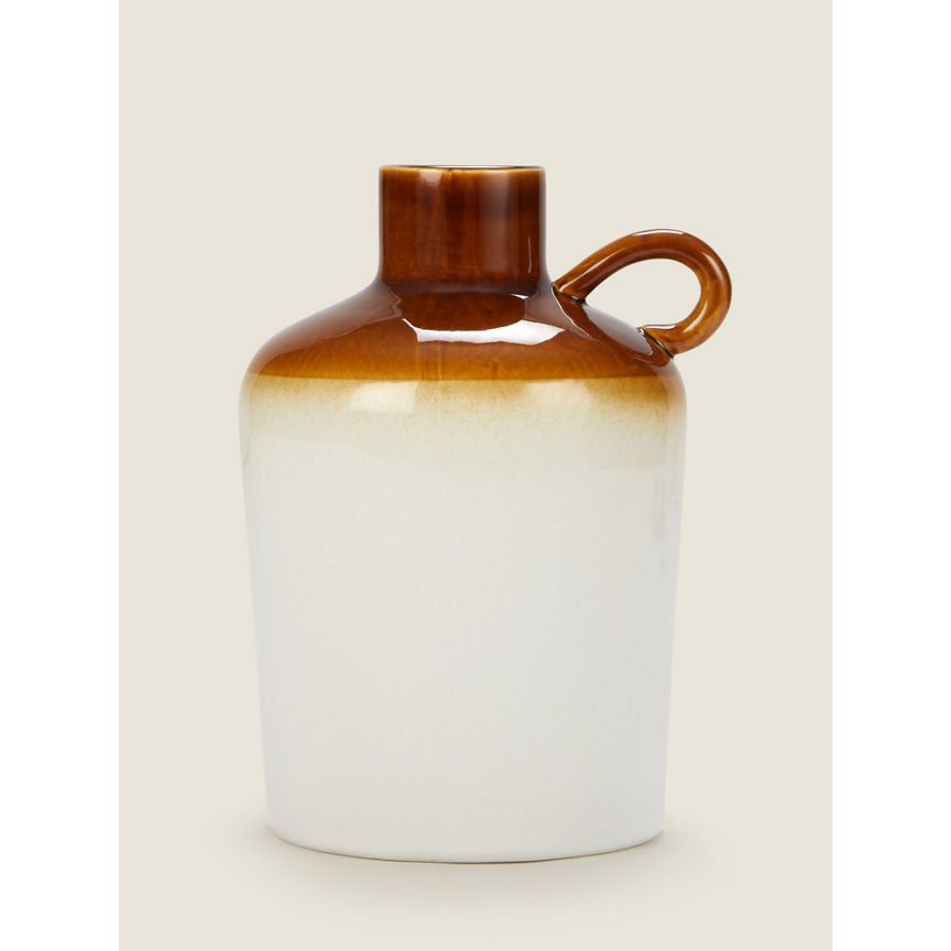 George Home Natural Vintage Ceramic Bottle