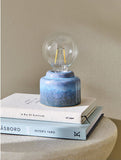George Home Blue Reactive Portable Battery Table Lamp