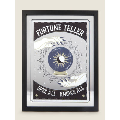ASDA George Home Black Fortune Teller Sign- Buy online at McGrocer