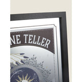 George Home Black Fortune Teller Sign, imported from the UK