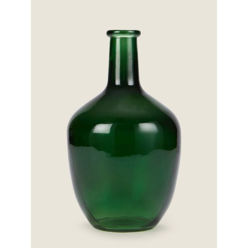 George Home Green Glass Bottle GOODS ASDA   