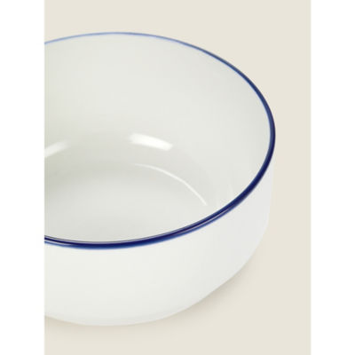 George Home Blue Rim Dinner Set 12 piece, UK version