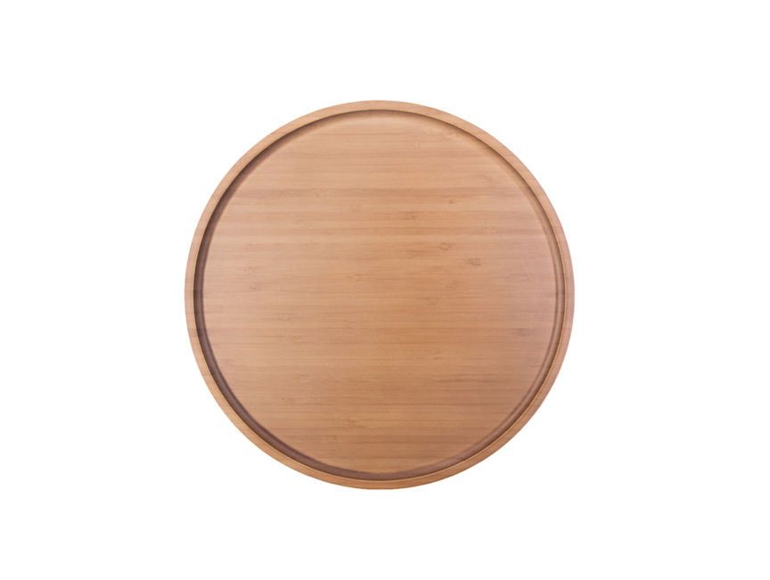 George Home Round Wooden Platter GOODS ASDA   