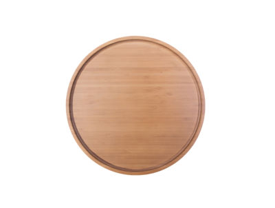 Plat rond en bambou George Home 30 cm