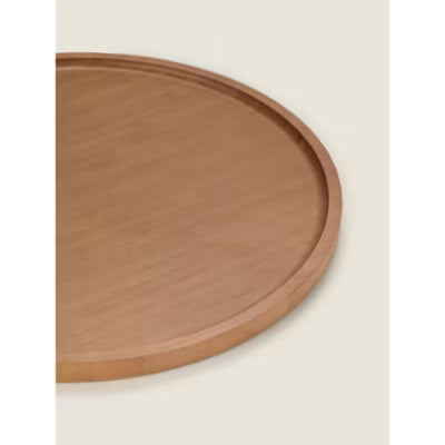 George Home Wooden Platter Round 30cm, UK version