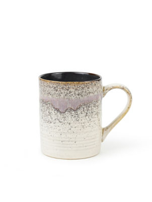 George Home Black Reactive Glaze Stoneware Mug