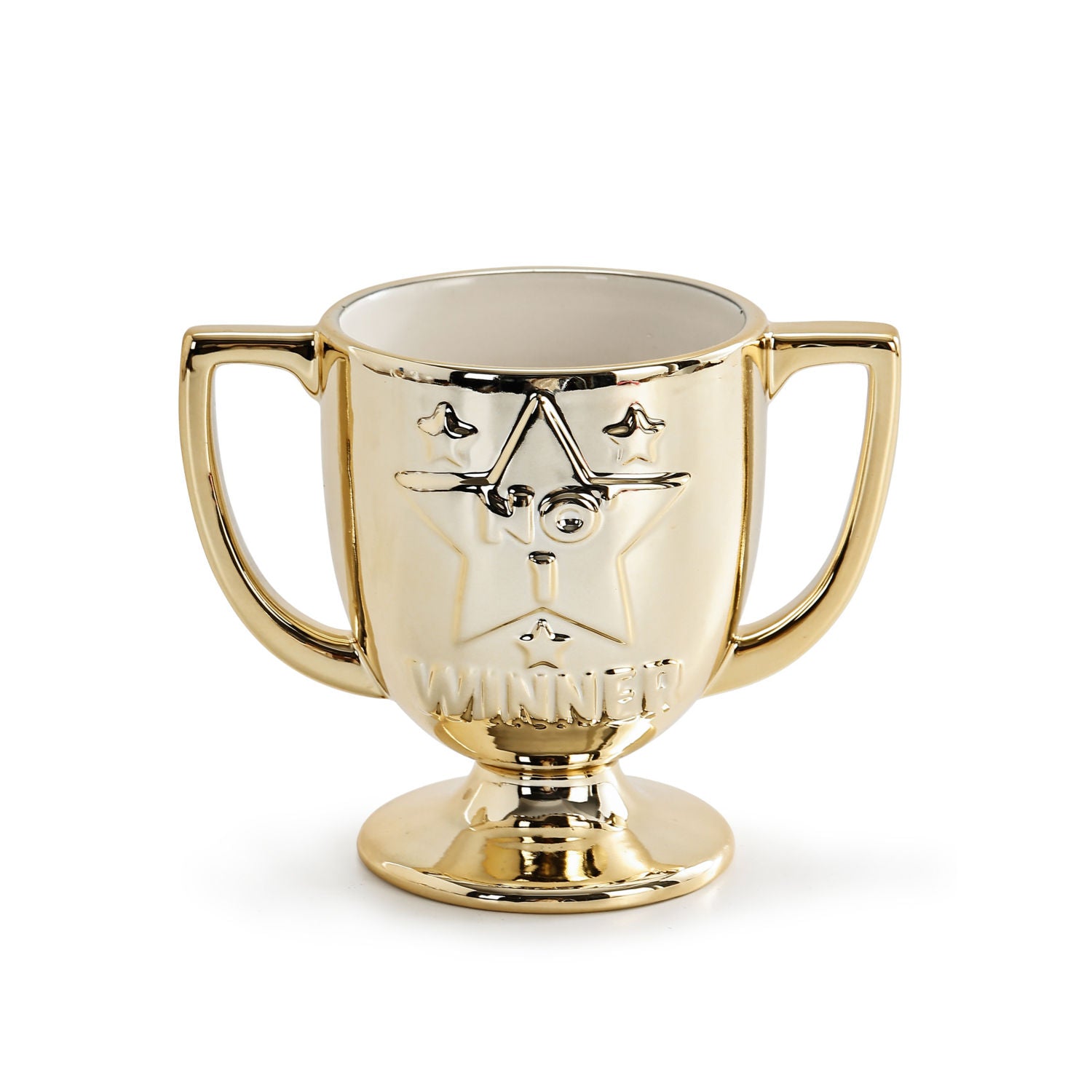 George Home earthenware trophy shaped mug (British brand)