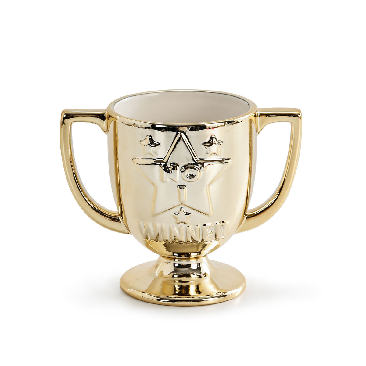 George Home earthenware trophy shaped mug (British brand)