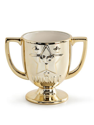 George Home earthenware trophy shaped mug (British brand)