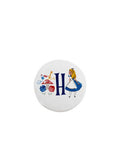 George Home stoneware coaster with Alice alphabet design, UK version
