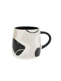 Bamako Geo Decal stoneware mug, UK version