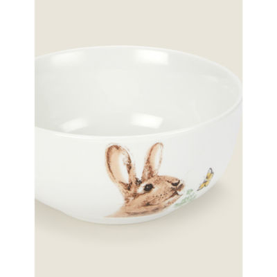 George Home bunny dinner set 12-piece - British product