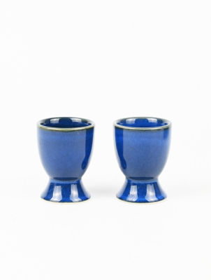George Home reactive glaze egg cups stoneware (British brand)