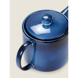 George Home blue reactive glaze teapot, UK version