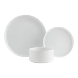 George Home White Simple Dinner Set 12 Piece GOODS ASDA   