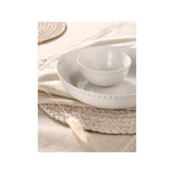 At Home with Stacey Solomon White Beaded Pasta Bowl