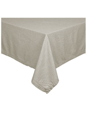 At Home with Stacey Solomon Natural Linen Tablecloth