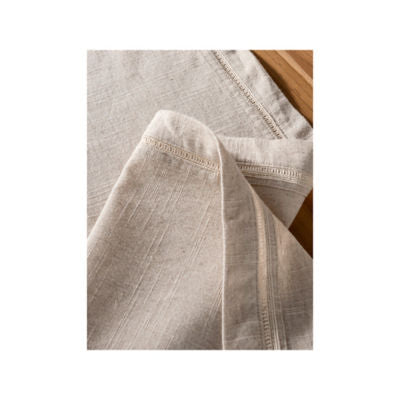 Stacey Solomon natural linen table runner 230 x 230 cm, UK version