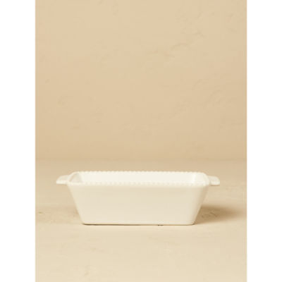 ASDA At Home with Stacey Solomon White Beaded 20cm Stoneware Roaster- Buy online at McGrocer
