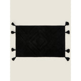 George Home black tribal bath mat 50x80cm, UK version