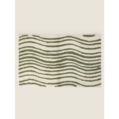 George Home green waves bath mat 50x80cm (British brand)