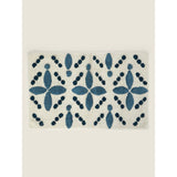 George Home blue tile bath mat 50x80cm (British brand)