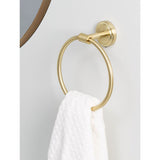 George Home Brass Towel Ring GOODS ASDA   