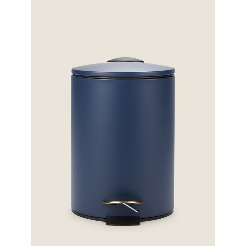 George Home Navy Pedal Bin 3L GOODS ASDA   