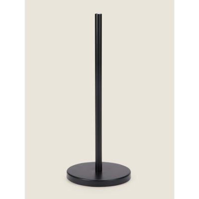 ASDA George Home Matte Black Toilet Roll Holder 15 x 37cm- Buy online at McGrocer