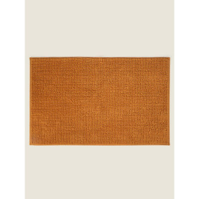 ASDA George Home Honey Solid Chenille Bath Mat 50cm x 80cm- Buy online at McGrocer