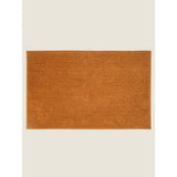 George Home honey solid chenille bath mat 50x80cm (British brand)
