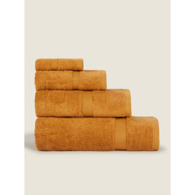 George Home honey yellow super soft face cloth, UK version