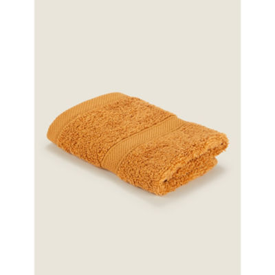 George Home honey yellow super soft face cloth, UK version