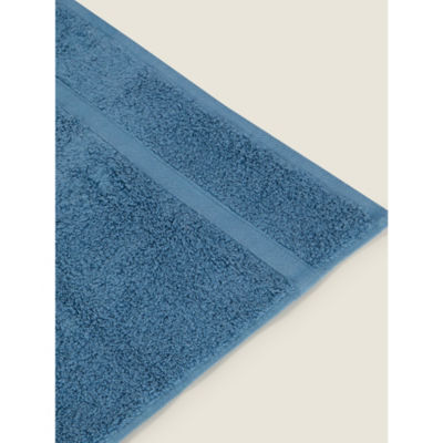 George Home Aegean Sea Blue bath towel 70cm x 130cm, UK version