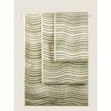 George Home Green Waves bath sheet 100x150cm, UK version