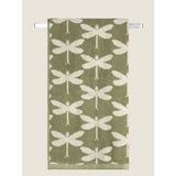 George Home green dragonfly hand towel 50x90cm (British brand)