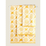 George Home yellow sunflower bath sheet, imported from the UK