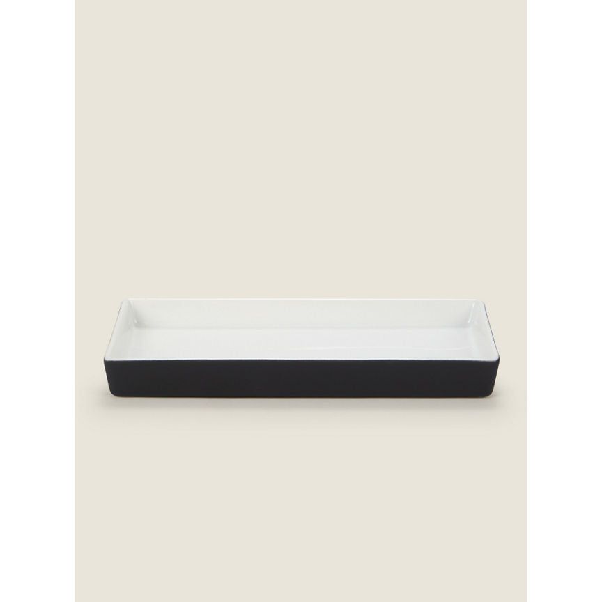 George Home Matte Black Tray GOODS ASDA   