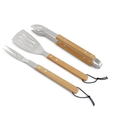 Expert Grill BBQ tool set spatula tongs fork - British product