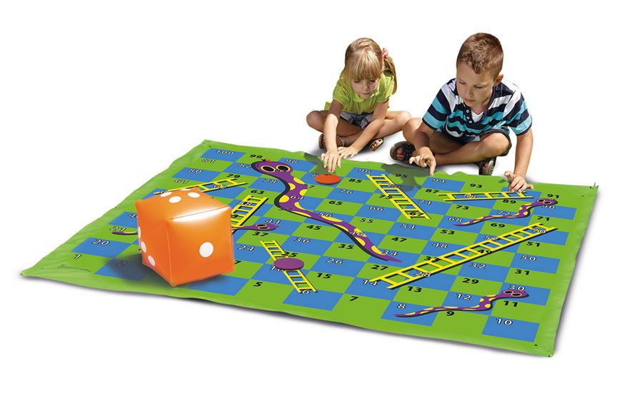 Hapello Snakes & Ladders Outdoor Game GOODS ASDA   