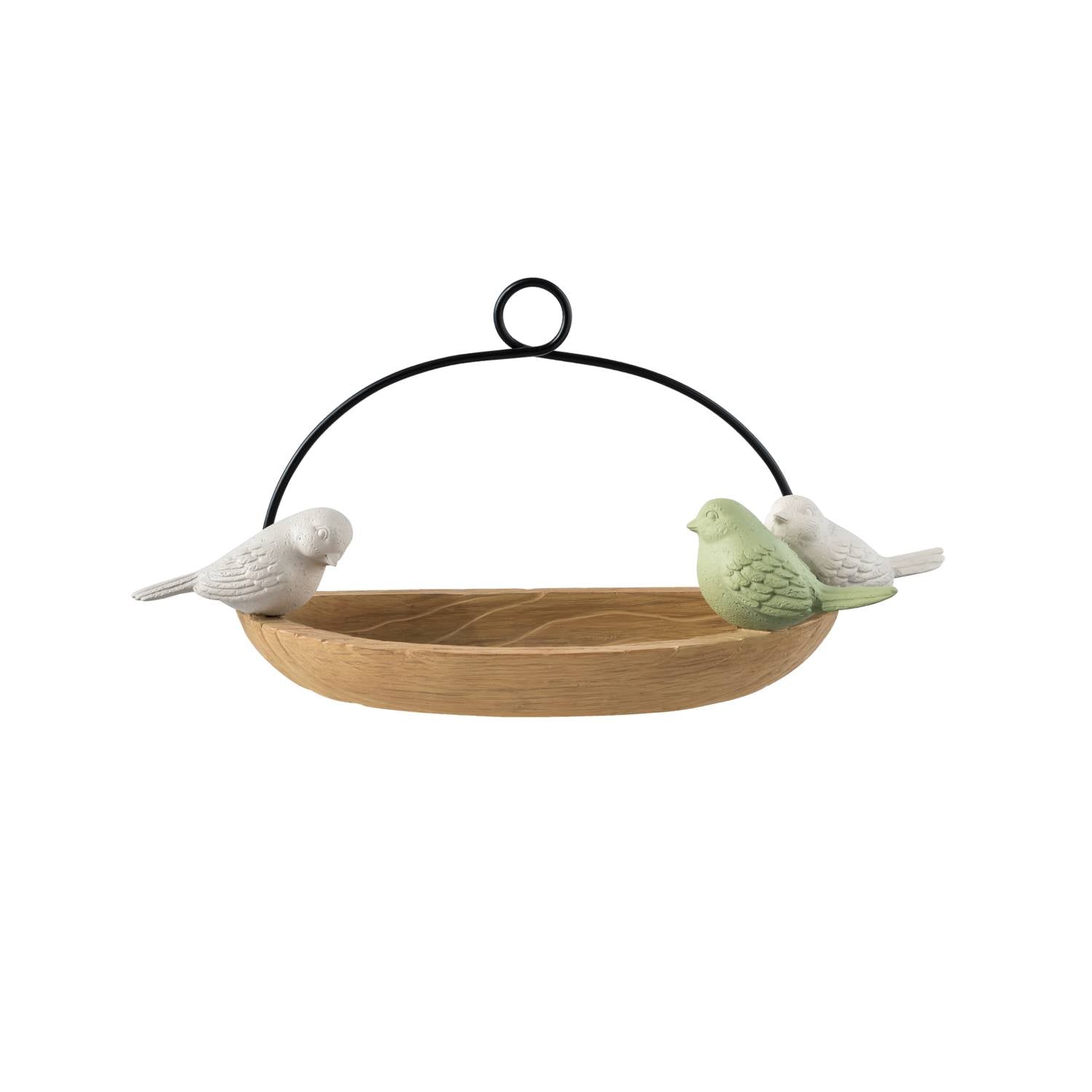 George Home light wood bird feeder 30x9.5x15cm, UK version