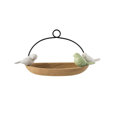 ASDA George Home Light Wood Bird Feeder 30x9.5x15cm- Buy online at McGrocer