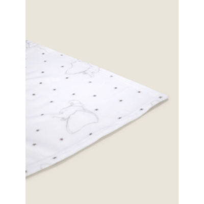George Home Disney Dumbo fleece blanket grey white 70x100cm (British brand)