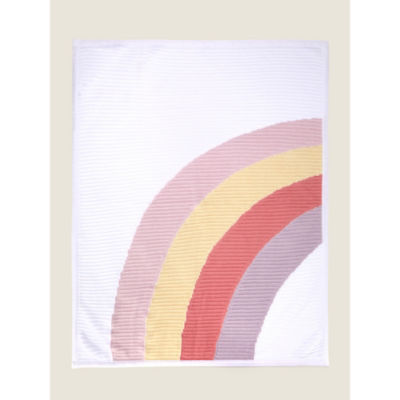 George Home rainbow blanket 75x100cm, imported from the UK