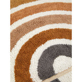 George Home Natural Rainbow Fringe Rug 45x86cm - British product