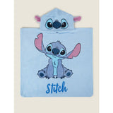 Disney Stitch poncho towel 57x108cm (British brand)
