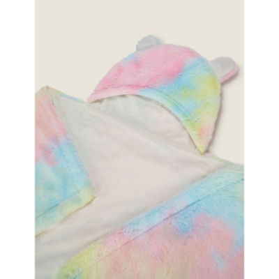 George Home tie dye hooded shawl 100x140cm (British brand)